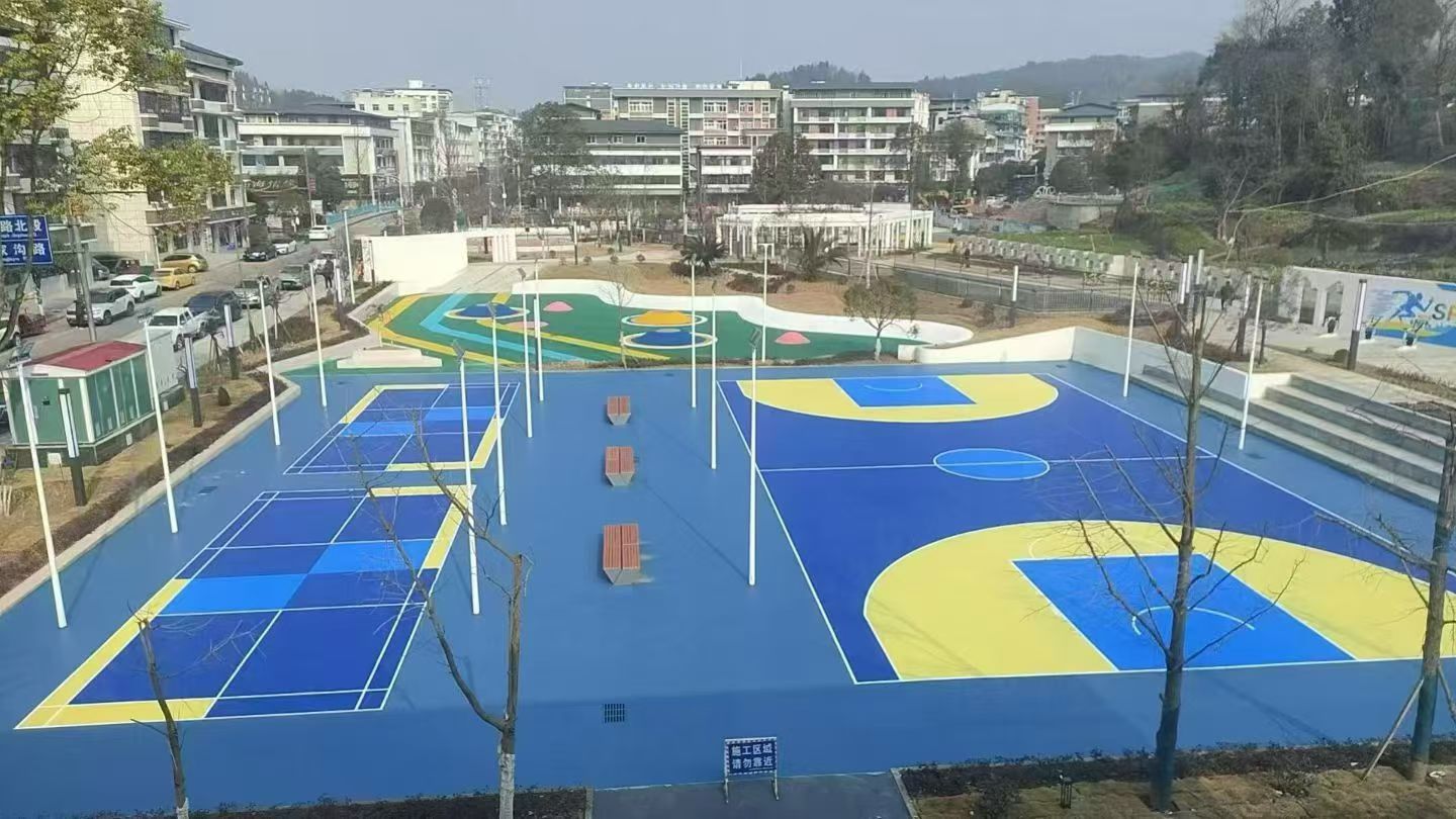合肥市epdm颗粒硅pu球场 - 价格